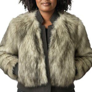 Rebecca Taylor faux fur jacket